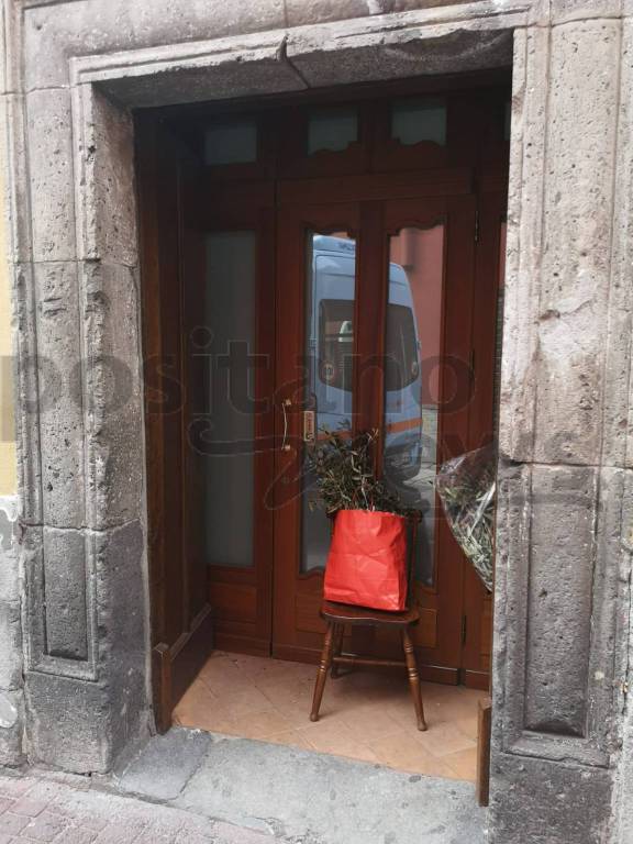 Positano deserta il giorno della Domenica delle Palme, momento storico per la città