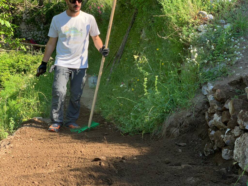 agerola lavoro sentiero degli dei positano sentieri sicuri