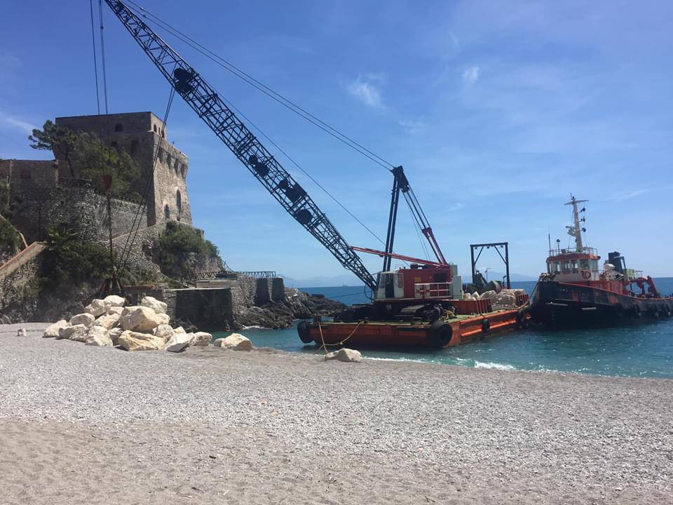 Maiori, lavori alla Torre di Erchie: Italia Nostra e Unesco di Amalfi chiedono lo stop