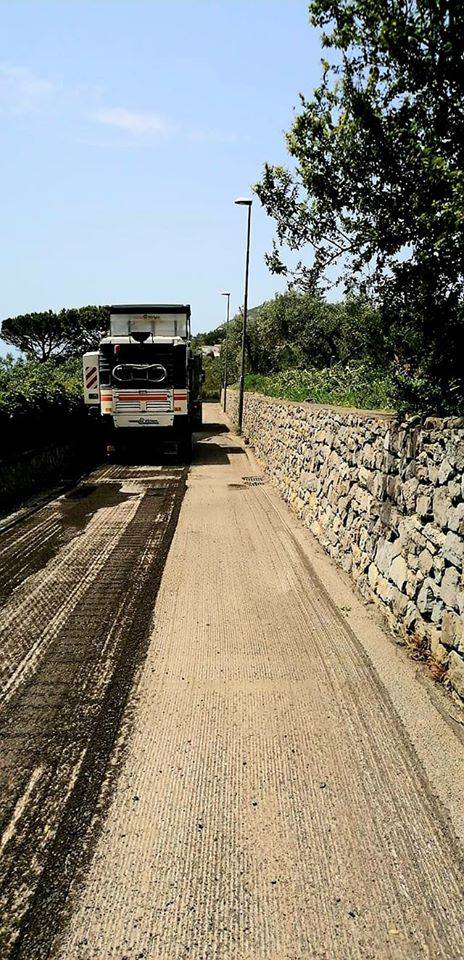 Piano di Sorrento. Dopo vent'anni la ripavimentazione di via San Pietro