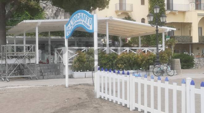 Positano. Domani apre il primo stabilimento della Costiera Amalfitana