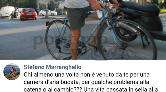 Oggi si è spento Salvatore Ercolano , decano dei ciclisti amatoriali della Penisola Sorrentina