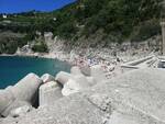 Cetara intervento dei carabinieri sulla spiaggia