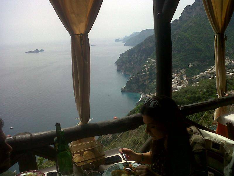 La Tagliata Positano la vista