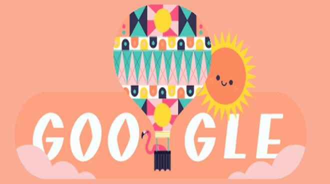 Oggi inizia l’estate. Il doodle di Google dedicato alla bella stagione