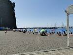 Sant'Agnello. La spiaggia di Caterina e Katari oggi, lunedì 29 giugno 