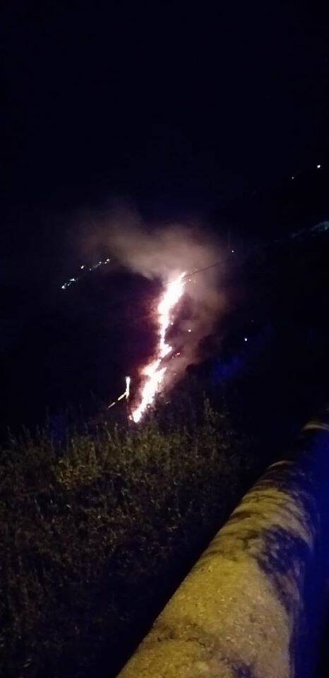 Incendio Conca dei Marini 26 luglio 2020