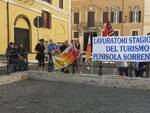 La manifestazione dei lavoratori stagionali a Roma