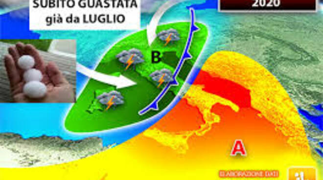 Meteo a luglio 2020