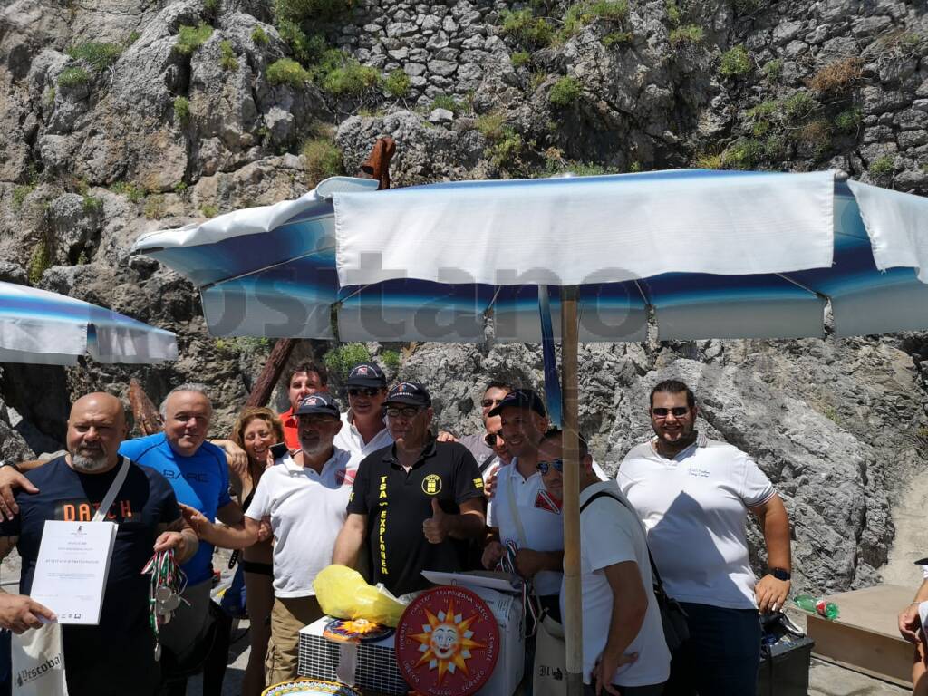 Positano, Costiera Amalfitana. Premiazione Fondali Puliti