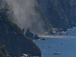 Positano-Praiano, frana dopo Laurito in zona deserta