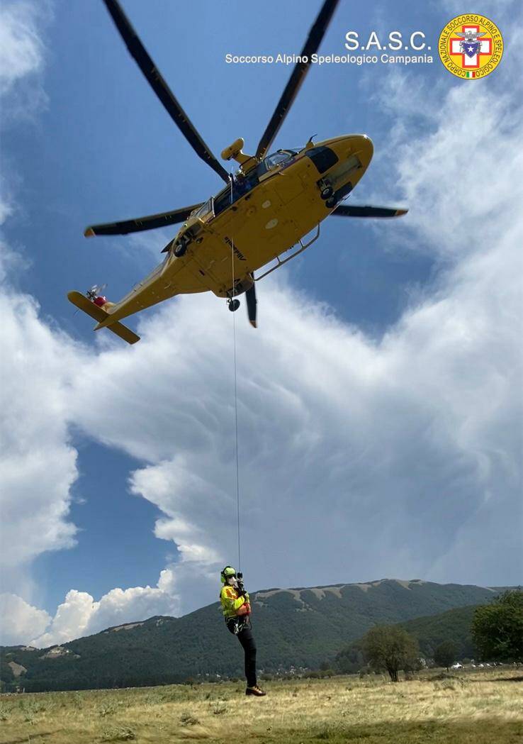 Campania, CNSAS interviene sul Monte Somma 