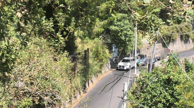 incidente moto positano