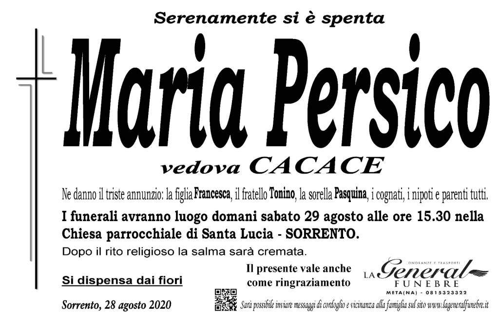 maria persico sorrento