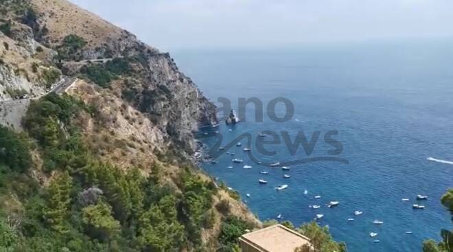 Vico Equense. Spiaggia di Tordigliano presa d'assalto per il Ferragosto