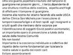 Piano di Sorrento, il sindaco Iaccarino:"Abbiamo un nuovo Covid positivo nella nostra comunità"