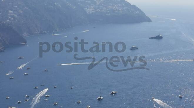 yacht positano