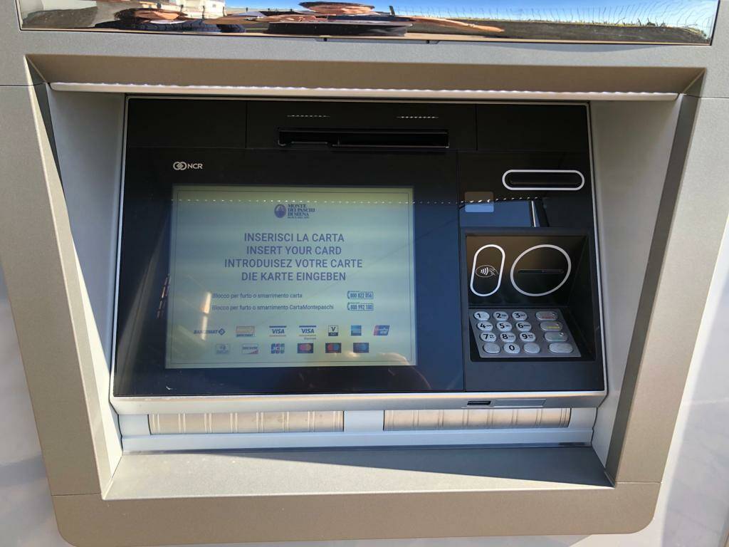 Nuovo sportello ATM ad Anacapri
