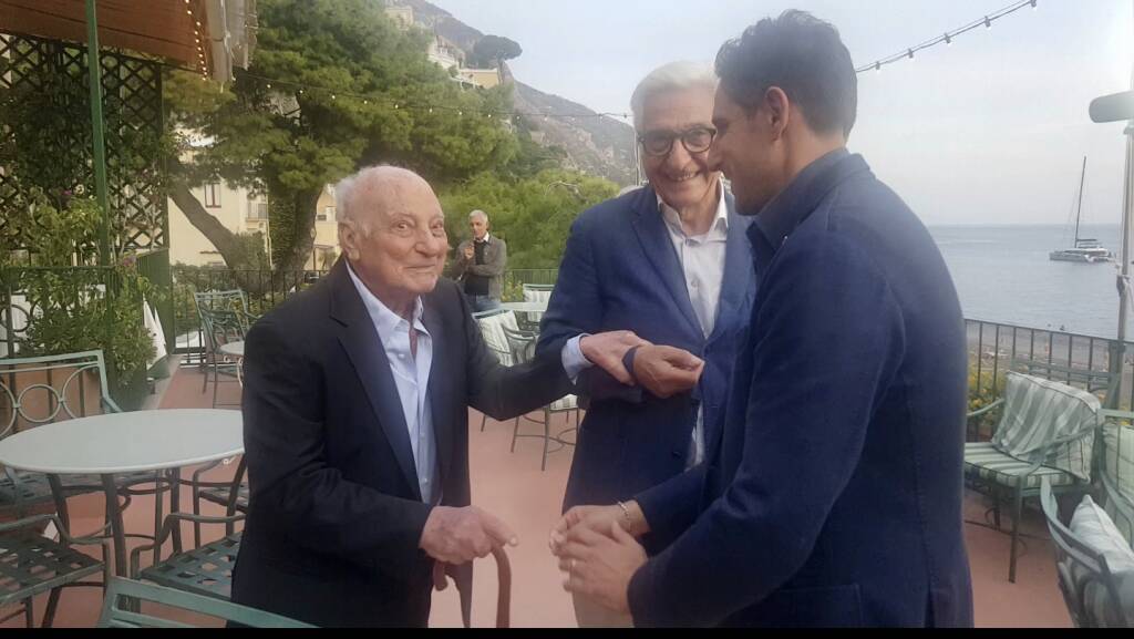 Positano. Il nuovo incontro con Raffaele La Capria per la Rassegna Letteraria Mare, Sole e Cultura