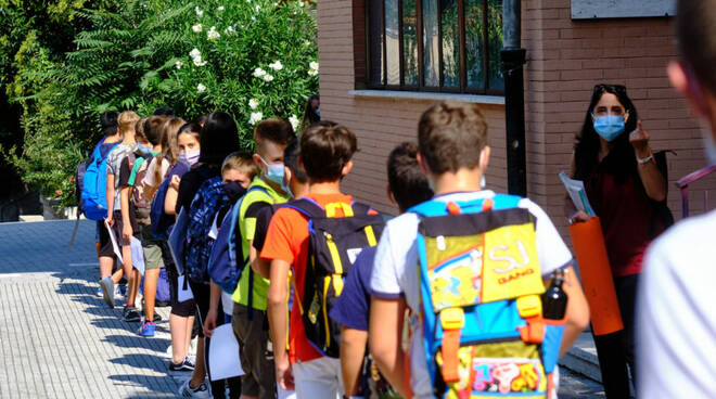 Scuola In Aula Per Sperare A Salerno E Tornato Il Classe L 80 Dei Bimbi Di Prima E Seconda Elementare Positanonews