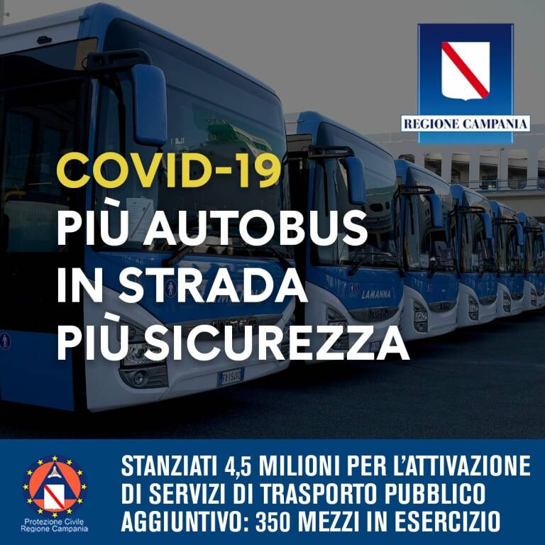 Trasporti. La Regione Campania potenzia il servizio pubblico su gomma