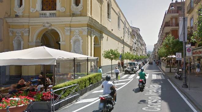 corso italia sorrento - foto google maps