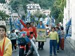 Festa per lo scudetto del Napoli a Positano 