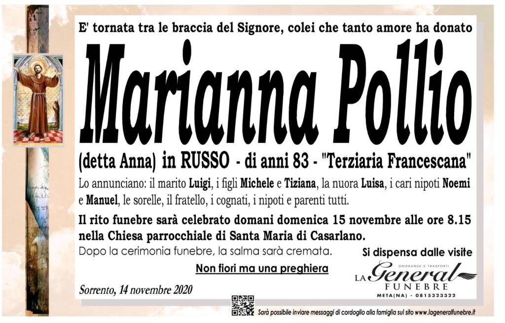 marianna pollio sorrento