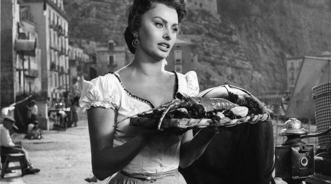 Sofia Loren a Sorrento Pane amore e 