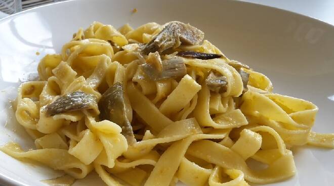 tagliatelle ai carciofi