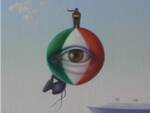 Mantova –  Due opere del pittore Pasquale Cipolletta per la mostra omaggio a Fellini