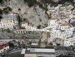 Amalfi, la frana vista con il drone