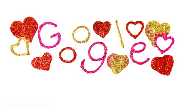 Il Doodle di Google di oggi festeggia San Valentino: perché è la festa degli innamorati?