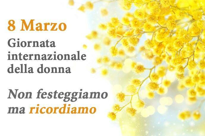 Il perchè della festa della donna l'8 marzo