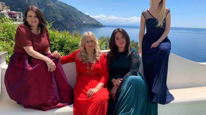 Positano: il quartetto “Harmoniae & Contrasti” si esibirà lunedì per la Festa della donna