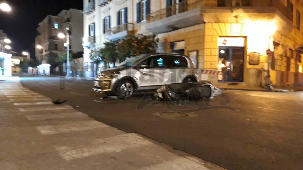 Sant'Agnello, grave incidente stradale sul Corso Italia