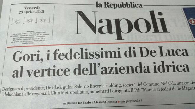 gori su repubblica napoli