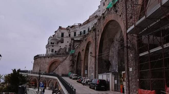 Il viadotto di Atrani. I lavori di oggi, la storia , le considerazioni di Rosario Di Pino 