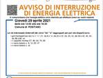 Positano, giovedì 29 aprile interruzione dell'energia elettrica: ecco dove e a che ora