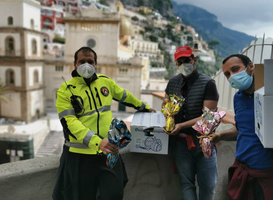 Positano, uova di Pasqua in ogni famiglia dal Comune