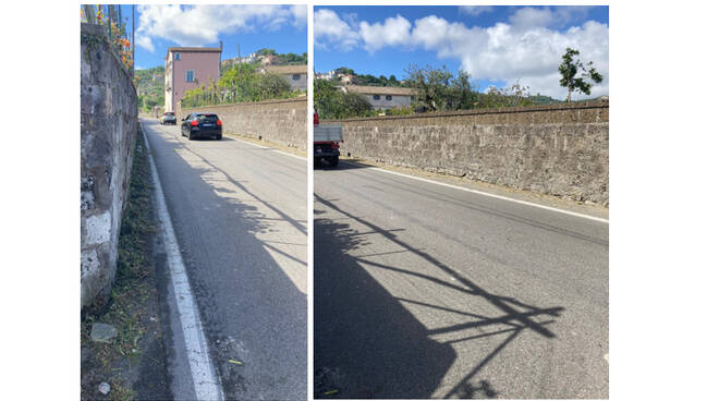 Piano di Sorrento, dopo la nostra segnalazione effettuata la pulizia della Meta-Amalfi