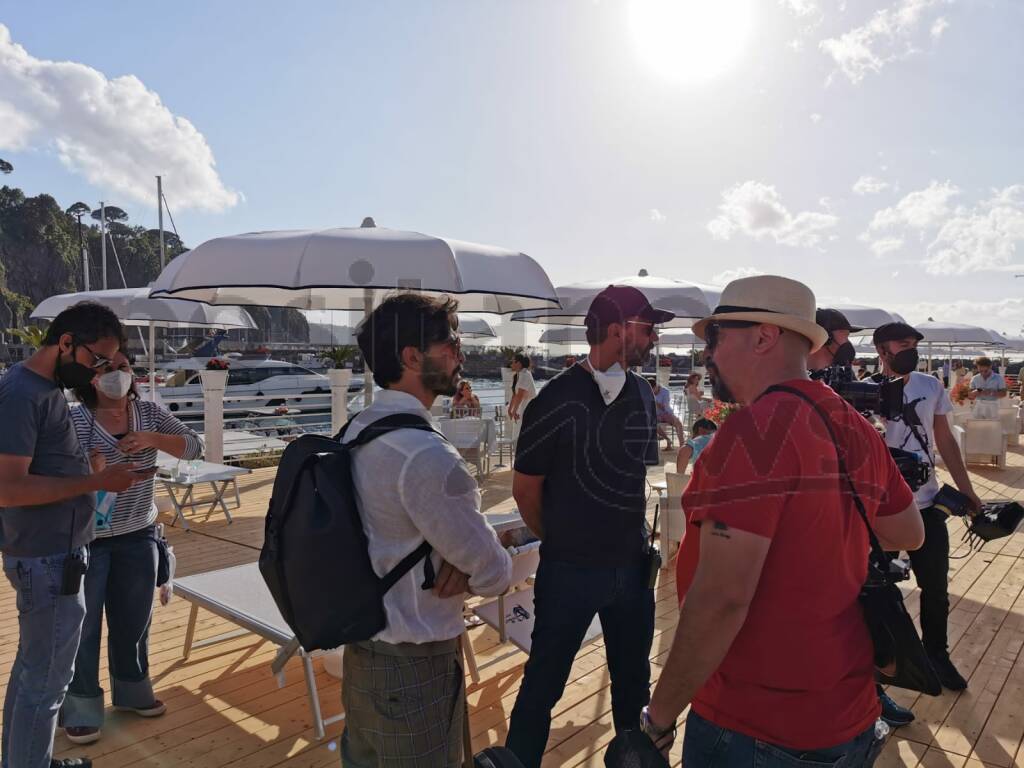 Piano di Sorrento, le riprese del film "The boat"