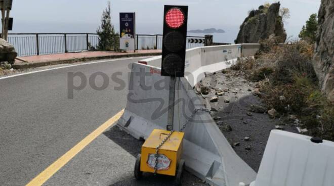 Semaforo a Positano