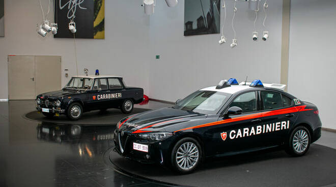 Una Giulia su misura per il Nucleo Radiomobile dei Carabinieri