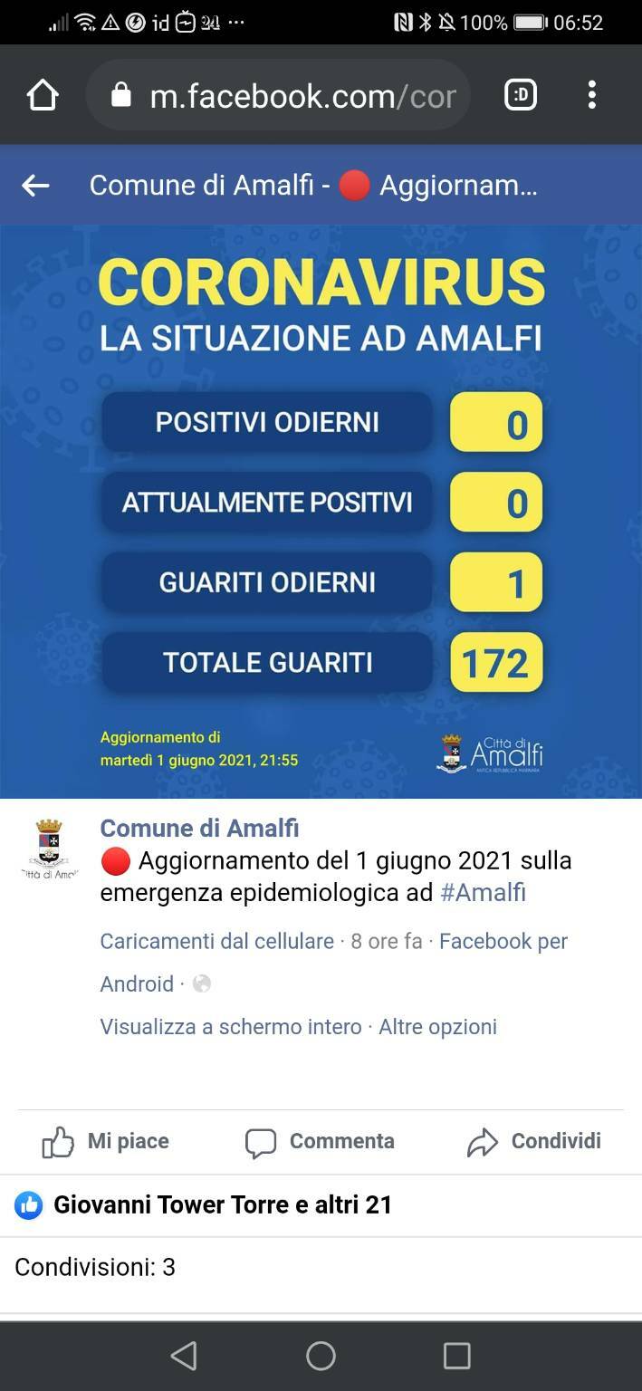 Amalfi report