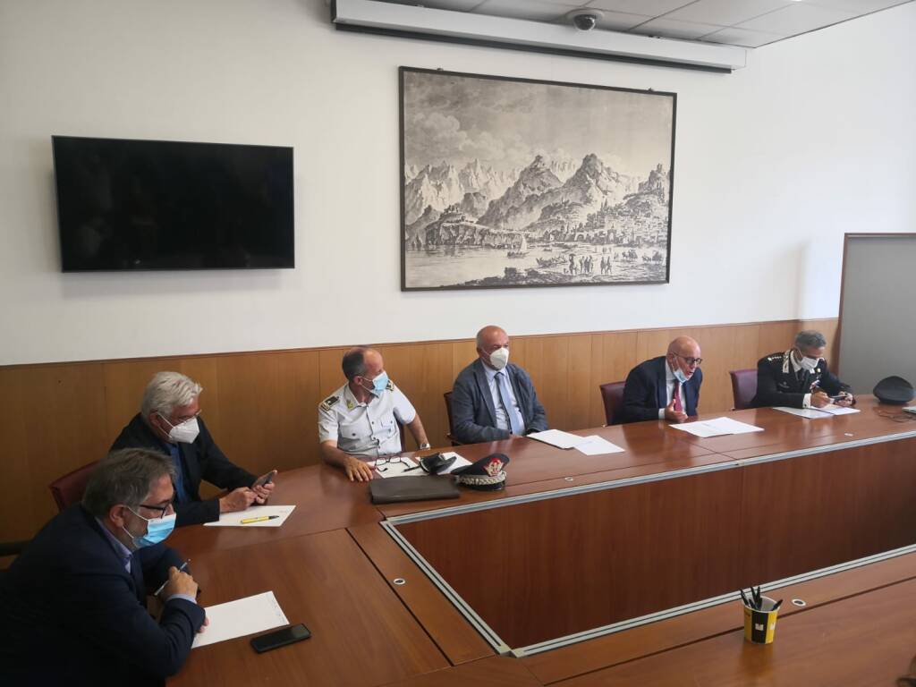 In Prefettura a Salerno riunione  per l’Ordine e la Sicurezza Pubblica