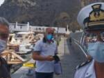 Piano di Sorrento, questa mattina l'esercitazione alla Marina di Cassano per la sicurezza