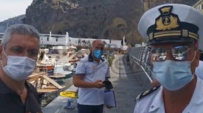 Piano di Sorrento, questa mattina l'esercitazione alla Marina di Cassano per la sicurezza