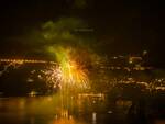 Positano, fuochi d'artificio all'Hotel San Pietro