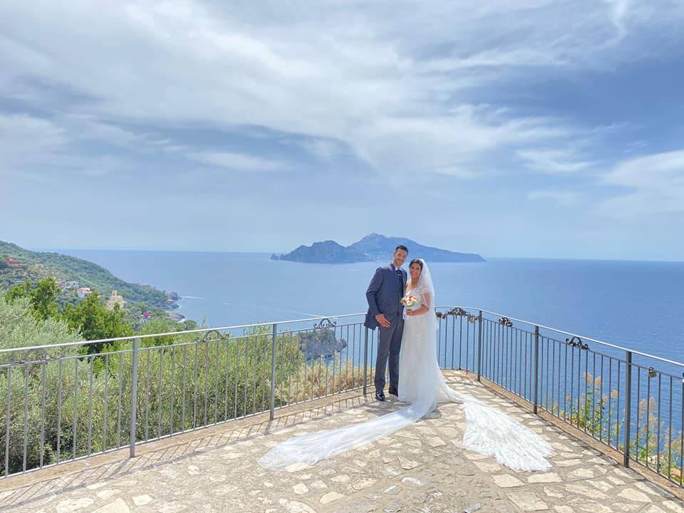 Vico Equense, auguri ad Umberto e Patrizia per il loro matrimonio